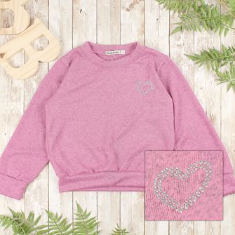 Blusa Coração - 5236A Rosa