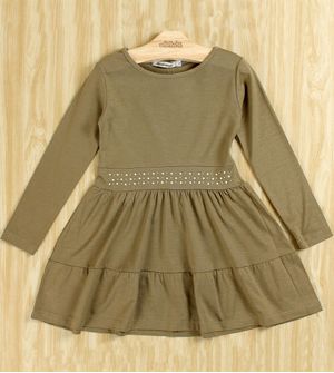 Vestido Manga Longa Charme - 5245