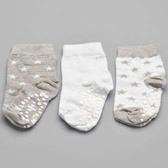 Kit Meia Antiderrapante com 3 Unidades - 49045.06