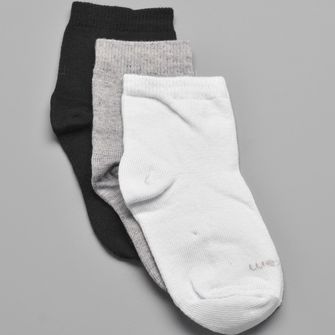 Kit Meia Cano Médio Kids com 3 Unidades