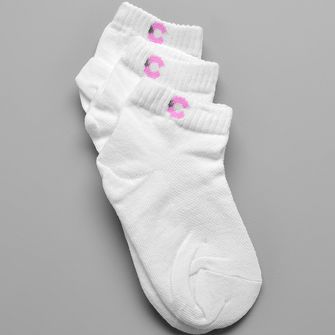 Kit Meia Cano Curto com 3 Unidades