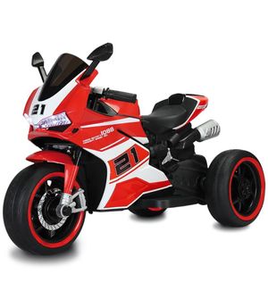 Moto Speed GT Elétrica 12V Vermelha Bandeirante