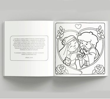 Livro Cute & Comfy para Adultos - Colorindo com Deus Pai