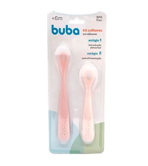 Kit 2 Colheres em Silicone Fase 1 e Fase 2