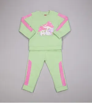 Conjunto Moletom Casinha Cogumelo