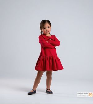 Vestido Manga Longa Laço