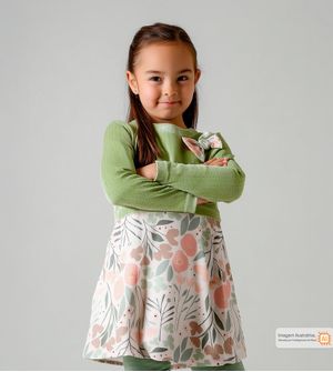 Conjunto Vestido/Blusa Garden