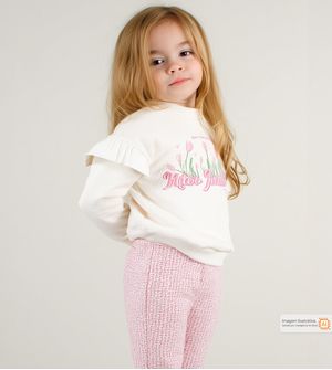Conjunto Moletom Meu Jardim