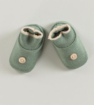 Sapatinho para Bebê Botão Tam. RN