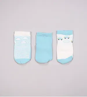 Kit Meia Baby Carrinhos com 3 unidades