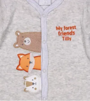 Macacão Plush Amigos da Floresta