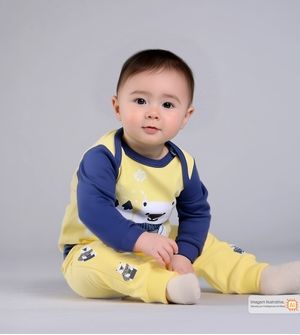 Conjunto Body Urso Polar