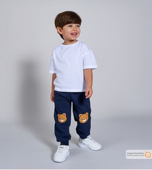 Calça Moletom Urso
