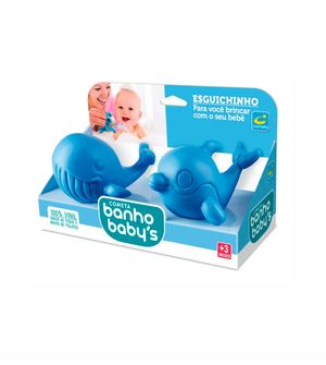 Brinquedo para Banho Esguichinho Baleia