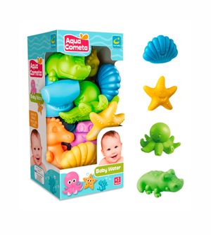 Brinquedo de Banho Baby Water com 10 peças
