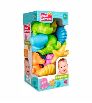 Brinquedo de Banho Baby Water com 10 peças