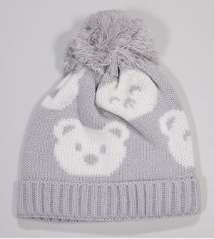 Touca Bebê Acrílica Urso - 8450