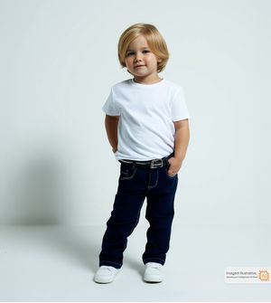 Calça Jeans com Cinto