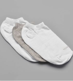 Kit Meia Lisa Kids com 3 Unidades