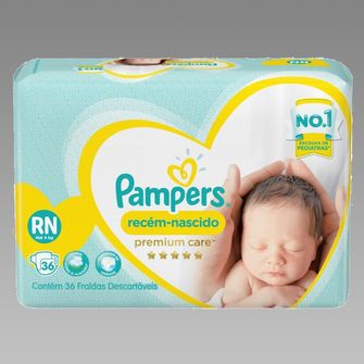 Fralda Pampers Premium Care Recém Nascido