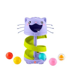 Brinquedo para Bebês Gatinho Bolinhas Rolando Fisher-Price