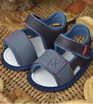 Sandália Bebê Fofuxo  Marinho