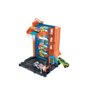 Pista City Estacionamento no Centro da Cidade Hot Wheels