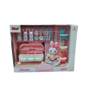 Coleção Casinha Feliz - Carrinho de Trigêmeos - Zoop Toys