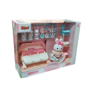 Coleção Casinha Feliz - Carrinho de Trigêmeos - Zoop Toys