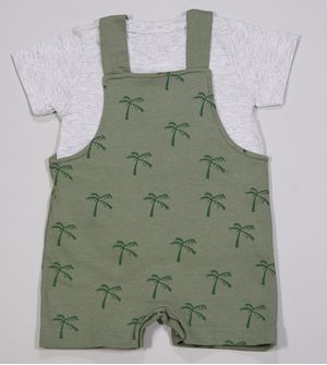 Jardineira/Camiseta - 1466A