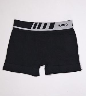 Cueca Boxer Kids Preto - 136001
