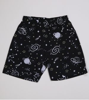 Conjunto Pijama Espaço Preto - 200463