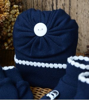 Kit Touca Luva e Sapato Carrinho 1016