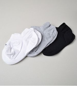 Kit Meia Kids Cano Curto com 3 Pares - 02270/089/910