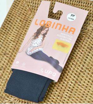 Meia Calça Lobinha Algodão com Elastano - 02526/001 Marinho