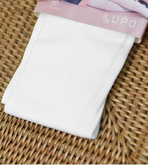 Meia Calça Lobinha Fio 80 Microfibra - 02576/001 Branco