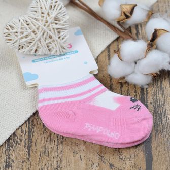 Meia Transparente Baby Pink