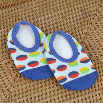 Meia Sapatilha Antiderrapante Colors Colorido