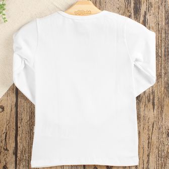 Blusa Manga Longa Básica - 80103 Branco