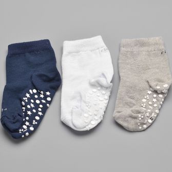 Kit Meia Antiderrapante com 3 Unidades - 49045.01