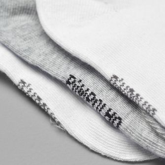 Kit Meia Cano Curto com 3 Unidades