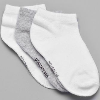 Kit Meia Cano Curto com 3 Unidades