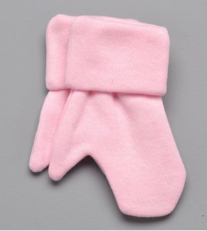 Luva de Dedinho Suedine Rosa