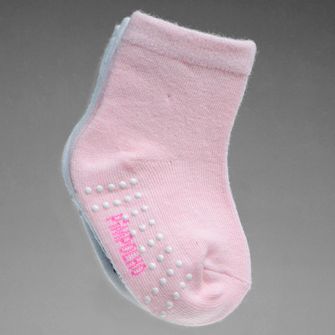 Kit Meia com 3 Unidades Lisa - 7929 Rosa