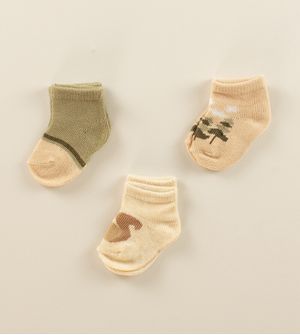 Kit Meia Colorida Zero com 3 Unidades - 300785