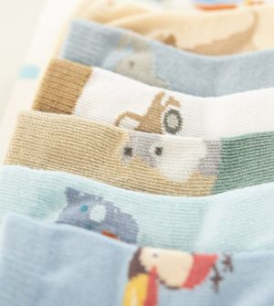 Kit Meia Semaninha com 7 unidades - 0 a 7 meses