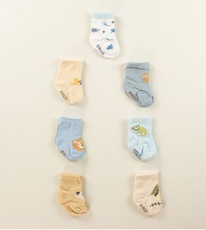 Kit Meia Semaninha com 7 unidades - 0 a 7 meses