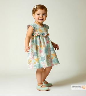 Vestido Primavera Peixinhos