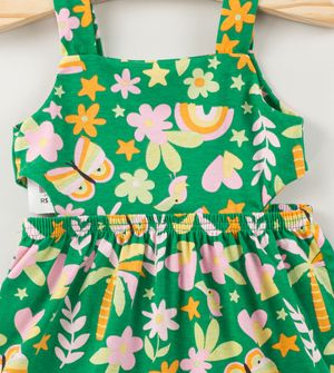 Vestido Regata Florido