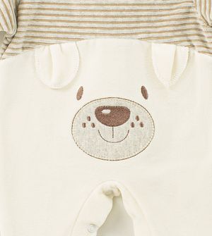 Macacão Plush Bordado Urso